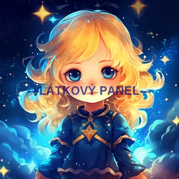 Látkový panel - Dětský - DE-217 Velikost: 15x15cm, Materiál: Kočárkovina