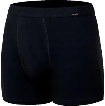 Pánské spodní prádlo Cornette boxerky šortky Authentic Perfect XXL černá