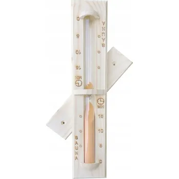 OTOČNÉ PŘESÝPACÍ HODINY DO SAUNY SAWO BOROVICE 551-P ORANŽOVÝ PÍSEK