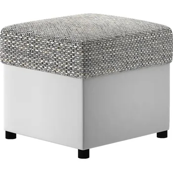 Taburet Čalouněná Taburet Nabbi šedá