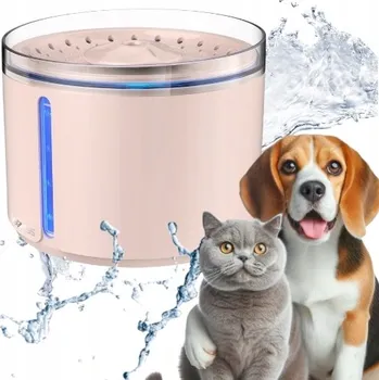 Miska pro psa FONTÁNA NÁPOJ pro kočky psy, automatický, LED, tichý, + DOGNESS filtr, 2,2 l