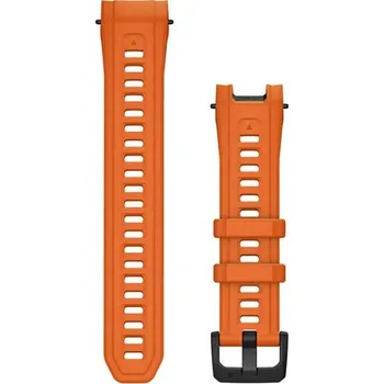 Řemínek na hodinky Řemínek Garmin 22mm (Instinct 3 - 45mm) silikon Ember orange