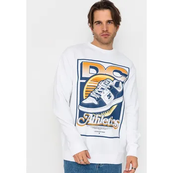 Pánská mikina DC Manteca Tribute Crew (white) XL, bílá