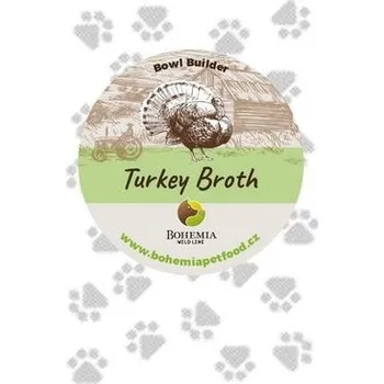 Krmivo pro psa Bohemia Pet Food BOHEMIA Wild Broth (vývar) Turkey 100ml