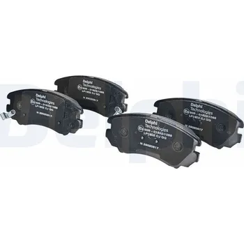 Brzdová destička Sada brzdových destiček, kotoučová brzda DELPHI LP1902