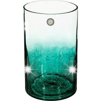 Váza Váza Crackle 20 cm mořská