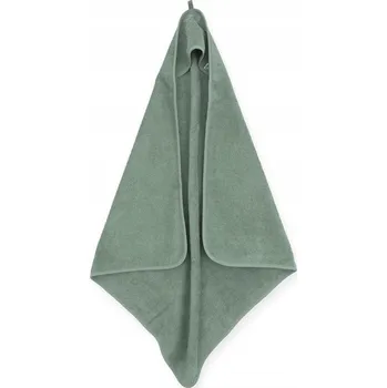 Koupací ručník s kapucí pro děti a miminka novorozence Zelený Jollein