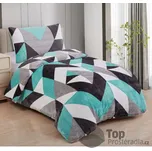 Mikroplyšové povlečení Premium 140x200+70x90 Zigo tyrkysový