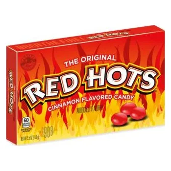 Bonbon Red Hots bonbonky s příchutí skořice 156 g