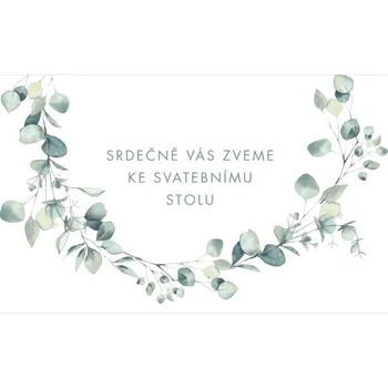 Svatební dekorace Pozvánka ke stolu 258