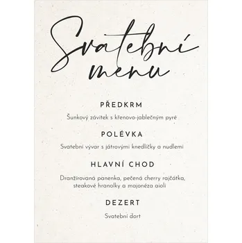 Svatební menu 348