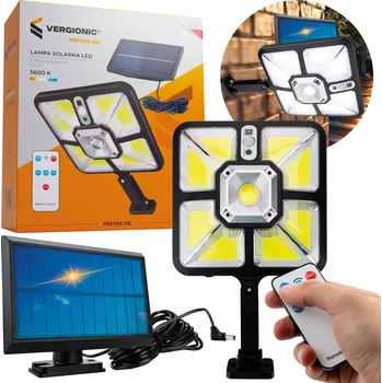 Venkovní osvětlení Solární pouliční lampa Vergionic 150 W 1000 lm