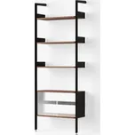 Policový systém Rombe IF3 &Tradition BARVA: ATD Antracit / Ořech - se skříňkovou policí