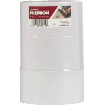 Lepicí páska PREMION THEMAH088 - Oboustranná lepící páska 10m x 48mm 3ks