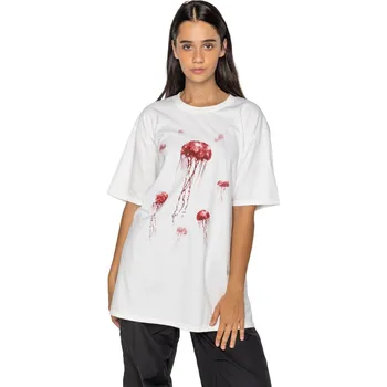 Dámské tričko Tričko loose fit UNDERWORLD Jellyfish Velikost: 4XL, Kód produktu: Z6090AO