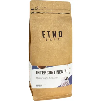 Káva Zrnková Káva Arabica Etno Cafe Intercontinental 1000 g
