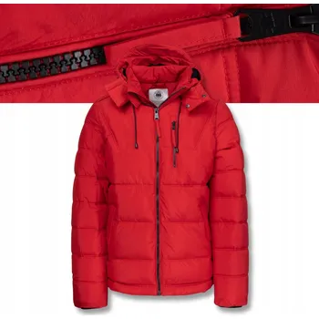 Pánská softshellová bunda Pitbull pánská prošívaná bunda s odepínací kapuce PIEDMONT, velikost S