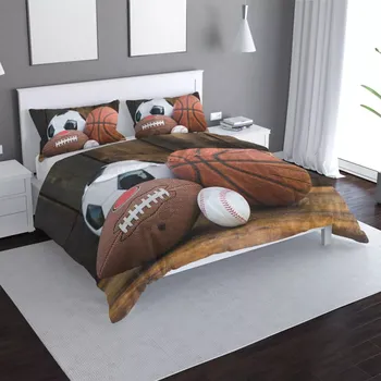 Povlečení Sablio Povlečení Sportovní míče - 140x220 / 90x70