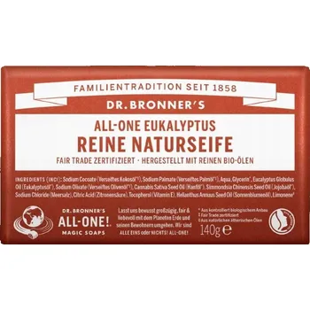 Mýdlo Dr. Bronner's Eukalyptové mýdlo na tělo 140g