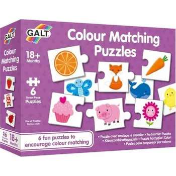 Hračka pro nejmenší Galt Puzzle – barvy co k sobě patří