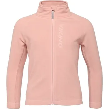 Chlapecké oblečení Dětská fleecová bunda VIKING BY NORWAY PLAYTIME FLEECE JACKET WARM 110 Růžová