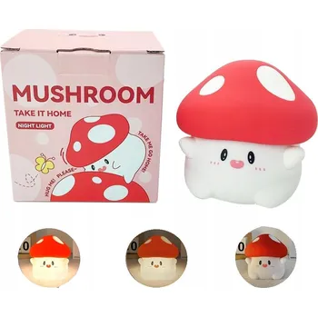 Lampička Noční lampa Loveysmile777 červená