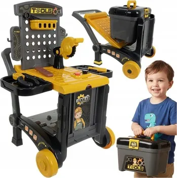 Hračka pro nejmenší Dětská Dílna Kutila ISO Trade 59 dílů 3v1 Hračka - Sada pro Děti