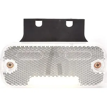 Osvětlení automobilu Diodové obrysové světlo LED 12/24V s držákem bílé WAS W128/906