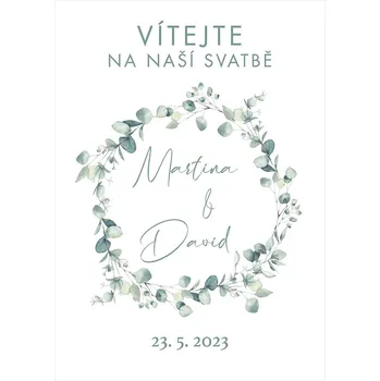 Svatební dekorace Vítací cedule 258
