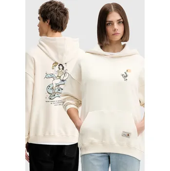 Dámská mikina Bavlněná mikina Kaotiko AR026.01S.M002 béžová 01B, vel. XL