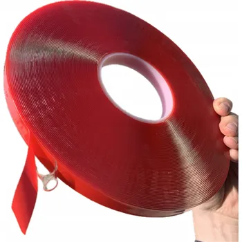 Lepicí páska Silná oboustranná gelová páska 10 mm, 100% akryl, 1 mm