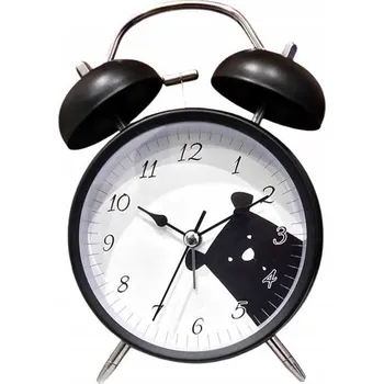 Budík Budík s kovovými zvonky HLASNÝ pro spáče