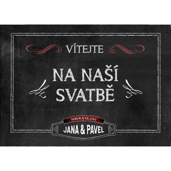 Svatební dekorace Vítací cedule 319