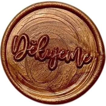 Svatební dekorace Pečeť na obálku Děkujeme