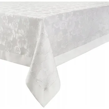 ubrus VILLA ITALIA Ubrus bílý 140 x 260 cm žakárový NINA