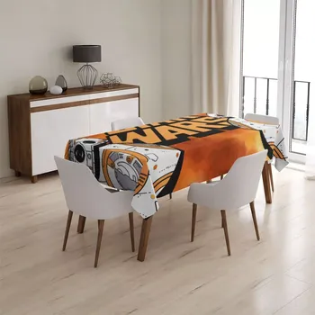 ubrus Sablio Ubrus Star Wars Ohnivé pozadí - 90x90 cm