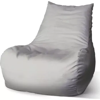 Sedací pytel Sablio Sedací vak Bean Ledově šedá - 60 x 70 x 70 cm