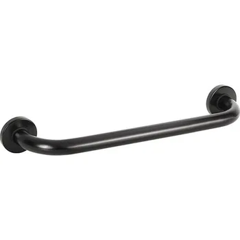 Madlo do koupelny Bemeta Design HELP: Madlo 500 mm, černá, s krytkou - 301100500