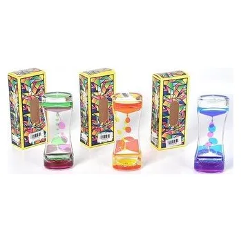 Hra na zahradu Klepsydra z płynnym żelem 14x5x3cm MIX 1 kus