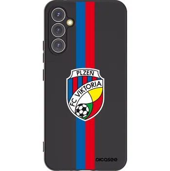Pouzdro na mobilní telefon Picasee silikonový černý obal pro Samsung Galaxy A34 5G A346B - FC Viktoria Plzeň H