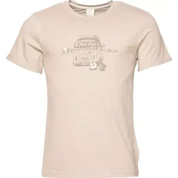 Pánské tričko Tričko Chillaz Out in Nature dark sand M