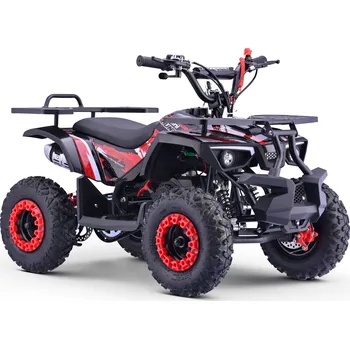 Dětské vozidlo Dětská dvoutaktní čtyřkolka ATV MiniRocket MiniHunter 49ccm, červená