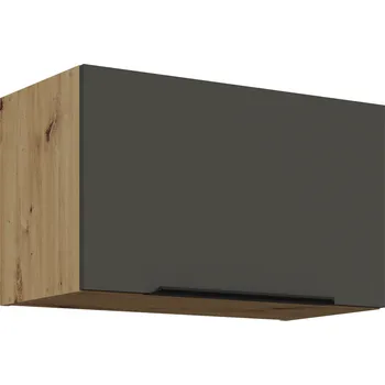Kuchyňská skříňka 60 GU-36 1F, Horní kuchyňská skříňka nad digestoř Aria grafit​/artisan