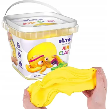 Výtvárné potřeby Žluté modelína Modelovací hmota Okto pro děti
