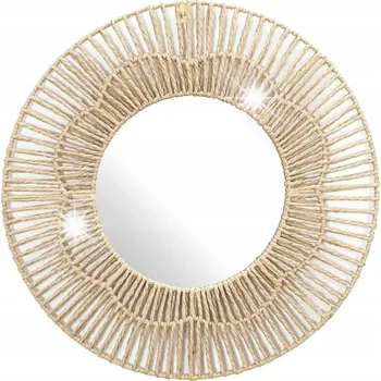 Zrcadlo ZRCADLO Nairobia kulaté 50 cm VE STYLU BOHO pletené