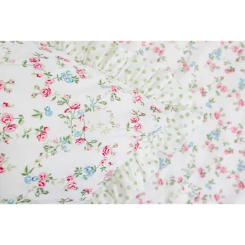 Povlečení Podpěrová s.r.o. Bavlněné povlečení s kanýrem VIVIANE / puntík neg 140x200, 70x90 cm