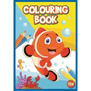 omalovánky Rappa Kniha omalovánek 72 stran A4 Mořský svět