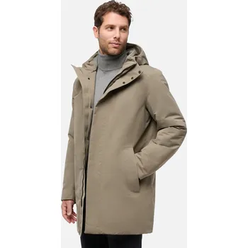 Béžová pánská parka Geox Doray - Pánské GEOX kaki 3427828