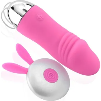 Sensual Vibrační vajíčko ve tvaru penisu 11 cm růžová