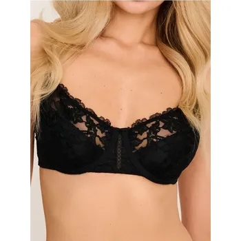 Podprsenka Sinsay - Balkónová podprsenka s krajkou - černá - 213FX-99X - 213FX-99X-85D